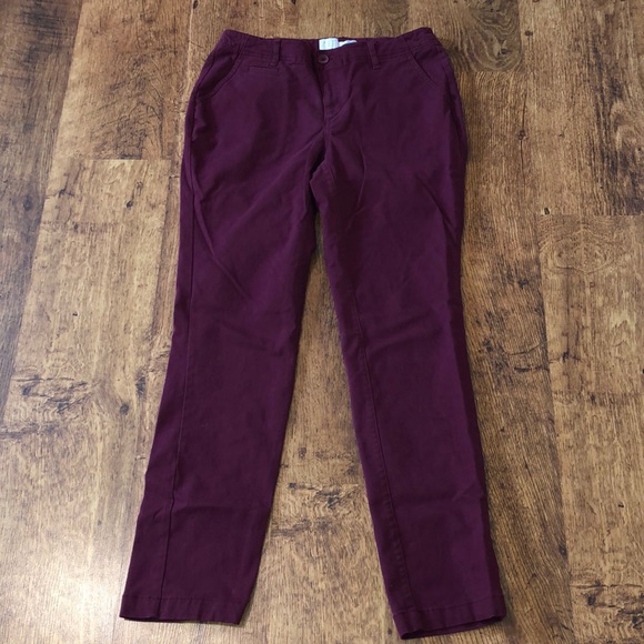 a new day Pants - A New Day Maroon Stretch Elastic Pants(EUC)🌸